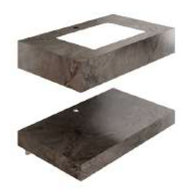 Bộ bàn đá lavabo VIGLACERA US10-9GP03 2 tầng