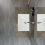 Bộ bàn đá lavabo VIGLACERA US8-9GP05 2 tầng - Ảnh 6