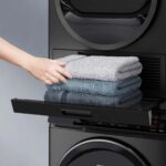 Bộ kệ xếp chồng Panasonic N-SK4BVT máy sấy - Ảnh 3