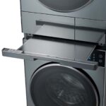 Bộ kệ xếp chồng Panasonic N-SKT2AVT máy giặt và sấy - Ảnh 2