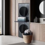 Bộ kệ xếp chồng Panasonic N-SKT2AVT máy giặt và sấy - Ảnh 5