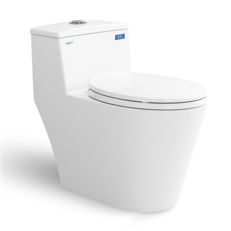 Bồn cầu 1 khối VIGLACERA V823 nắp êm