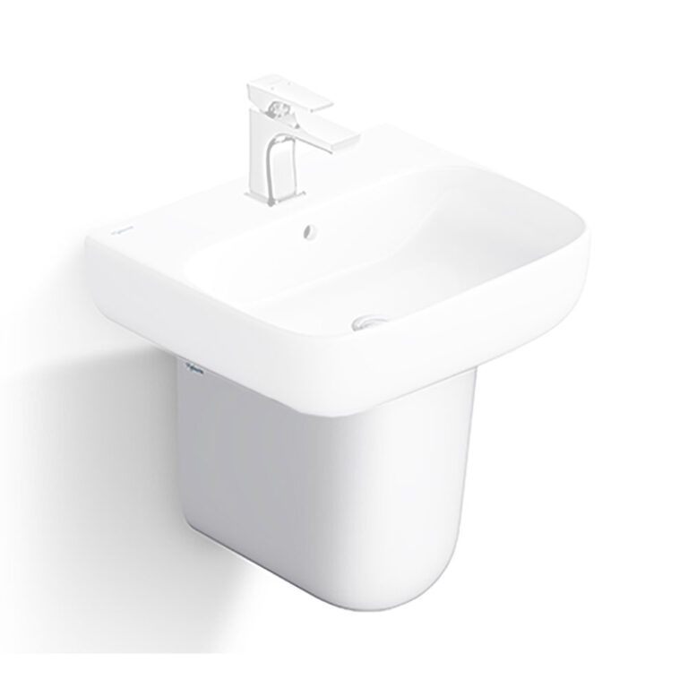 Chân chậu lavabo VIGLACERA V23 lửng treo tường