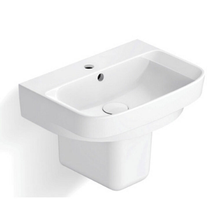 Chậu lavabo treo tường VIGLACERA V59 kèm chân ngắn
