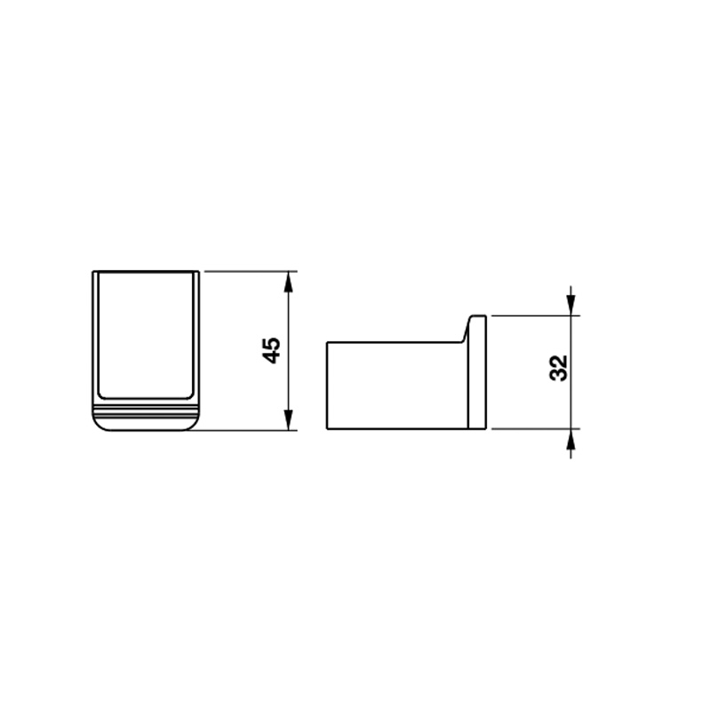 KT moc treo khan Hafele Kobe 495.80.232