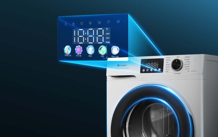 Máy giặt Casper WF-D8VWR1 8kg inverter - Ảnh 11