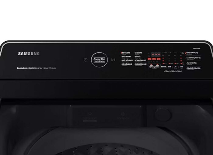 Máy giặt Samsung WA17CG6442BDSV Inverter Ecobubble 17kg - Ảnh 7