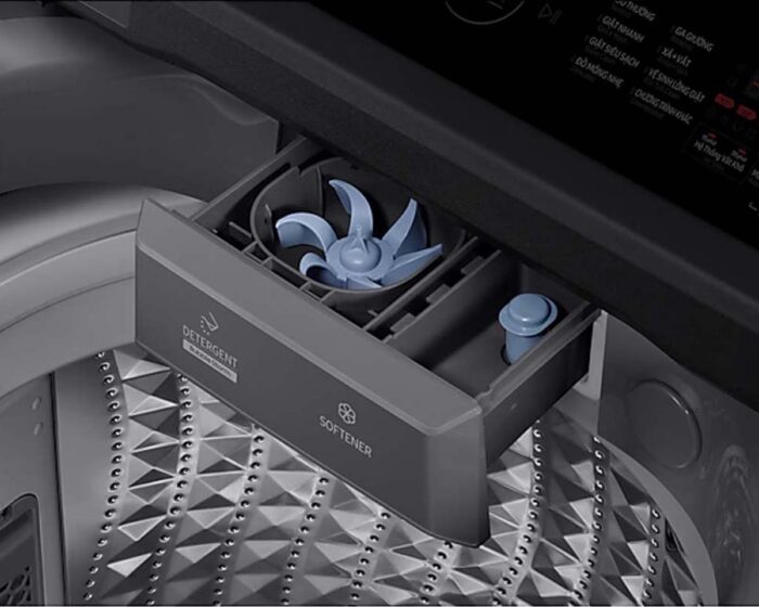 Máy giặt Samsung WA17CG6442BDSV Inverter Ecobubble 17kg - Ảnh 8