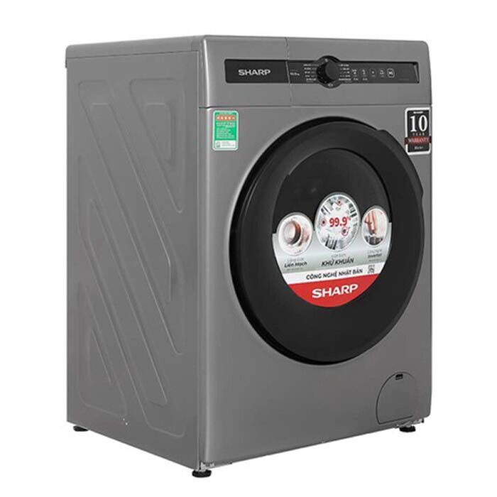 Máy giặt Sharp ES-FH105BV-B 10.5kg Inverter - Ảnh 5