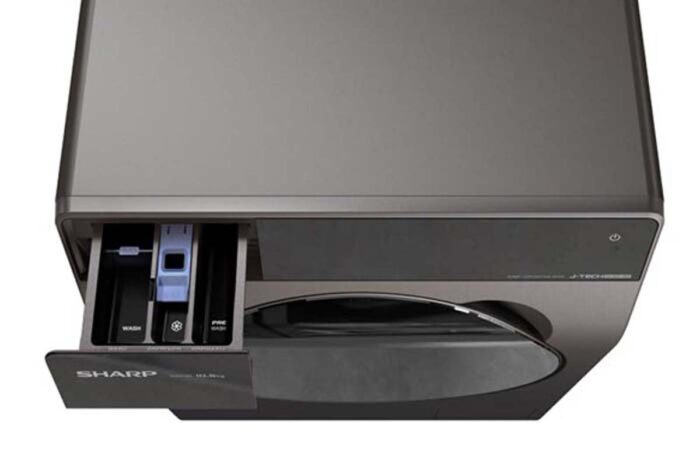 Máy giặt Sharp ES-FKD1054PV-S 10.5kg Inverter - Ảnh 8