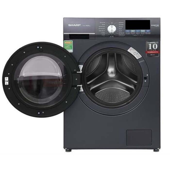Máy giặt Sharp ES-FM90CB-SB 9kg Inverter - Ảnh 3