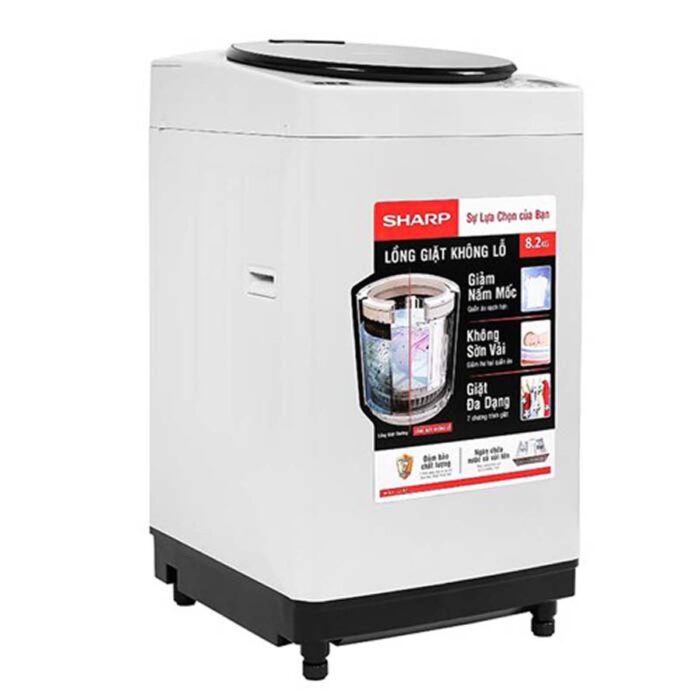 Máy giặt Sharp ES-W80GV-H 8kg - Ảnh 5