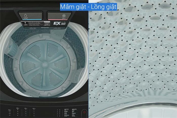 Máy giặt Toshiba AW-DUM1100JV (SG) Inverter 10kg - Ảnh 10