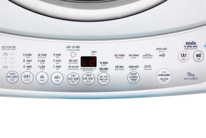 Máy giặt Toshiba AW-G1000GV (WG) 9kg - Ảnh 6
