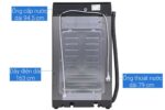 Máy giặt Toshiba AW-L805AV (SG) 7kg - Ảnh 11