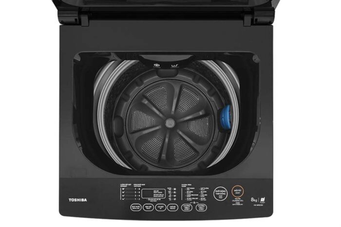 Máy giặt Toshiba AW-M901BV(WK) 8kg - Ảnh 7