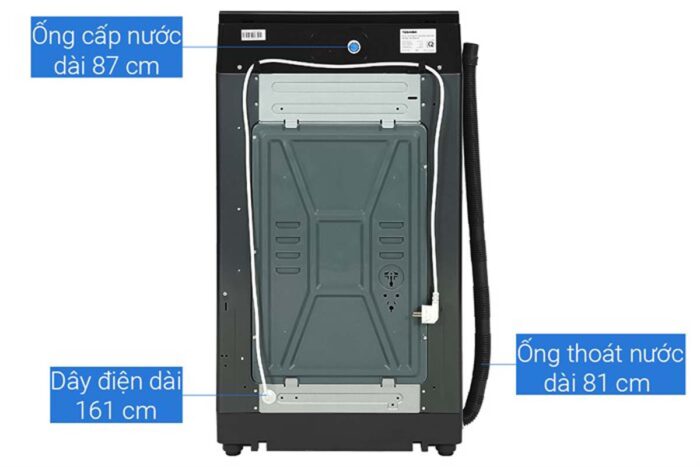 Máy giặt Toshiba AW-M901BV(WK) 8kg - Ảnh 11