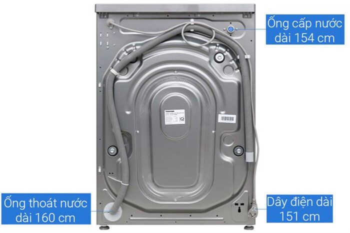 Máy giặt Toshiba TW-BH95M4V(SK) Inverter 8.5kg - Ảnh 10