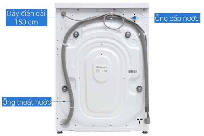 Máy giặt Toshiba TW-BK85S2V (WK) Inverter 7.5kg - Ảnh 6
