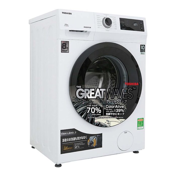 Máy giặt Toshiba TW-BK95S2V(WK) Inverter 8.5kg - Ảnh 3
