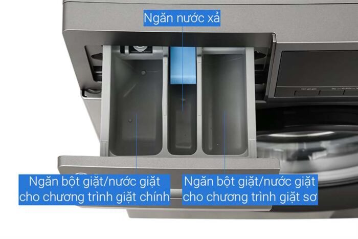 Máy giặt Casper WF-105VG5 10.5kg inverter - Ảnh 5