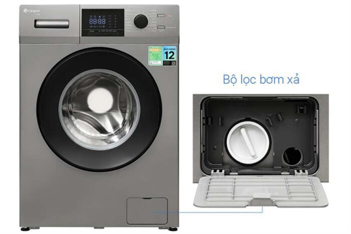Máy giặt Casper WF-105VG5 10.5kg inverter - Ảnh 6