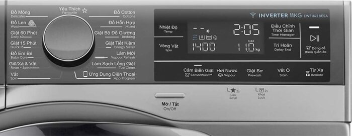 Máy giặt Electrolux EWF1142BESA UltimateCare 11kg - Ảnh 4