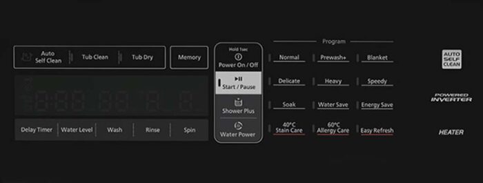 Máy giặt Hitachi SF-200ZHV 20kg inverter - Ảnh 7