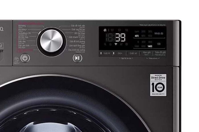 Máy giặt LG FV1410S3B 10kg inverter - Ảnh 5