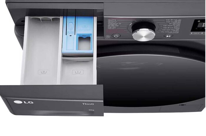 Máy giặt LG FV1410S4M1 10kg inverter - Ảnh 7