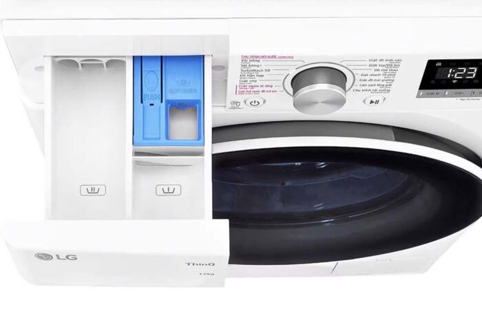 Máy giặt LG FV1412S4W 12kg inverter - Ảnh 9