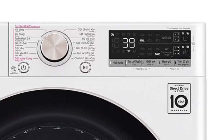 Máy giặt LG FV1413S3WA 13kg inverter - Ảnh 5