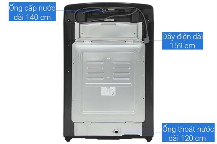 Máy giặt LG T2512VBTB 12kg inverter - Ảnh 11