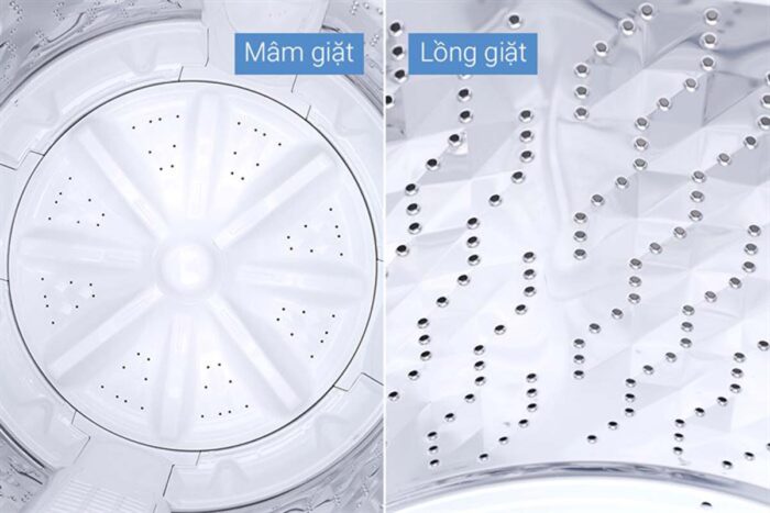 Máy giặt Panasonic NA-F100A4GRV 10kg inverter - Ảnh 6