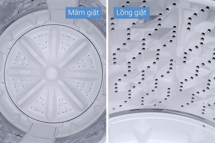 Máy giặt Panasonic NA-F100A4HRV 10kg inverter - Ảnh 9