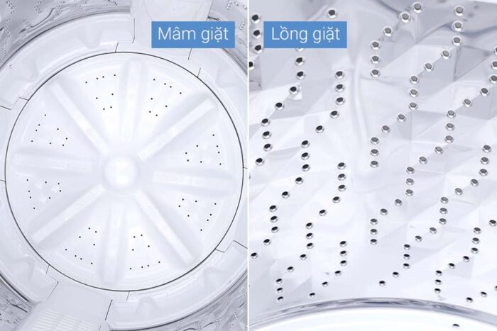 Máy giặt Panasonic NA-F85A4HRV 8.5kg inverter - Ảnh 5