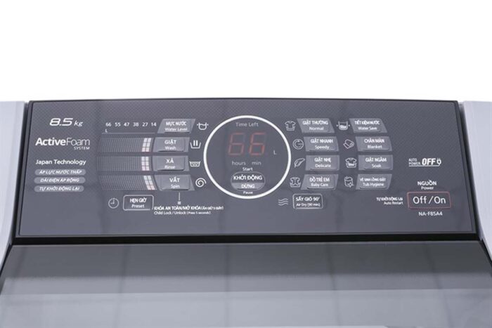 Máy giặt Panasonic NA-F90A4GRV 9kg inverter - Ảnh 7