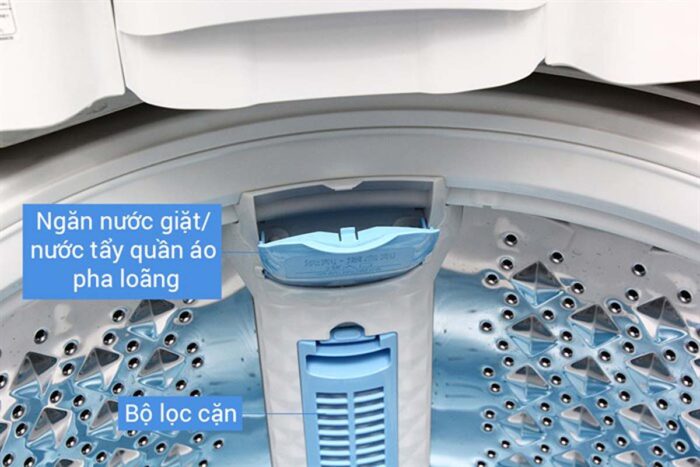 Máy giặt Toshiba AW-DC1300WV Inverter 12kg - Ảnh 9