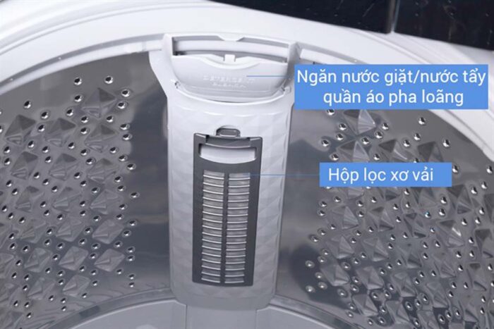 Máy giặt Toshiba AW-DG1500WV (KK) Inverter 14kg - Ảnh 7