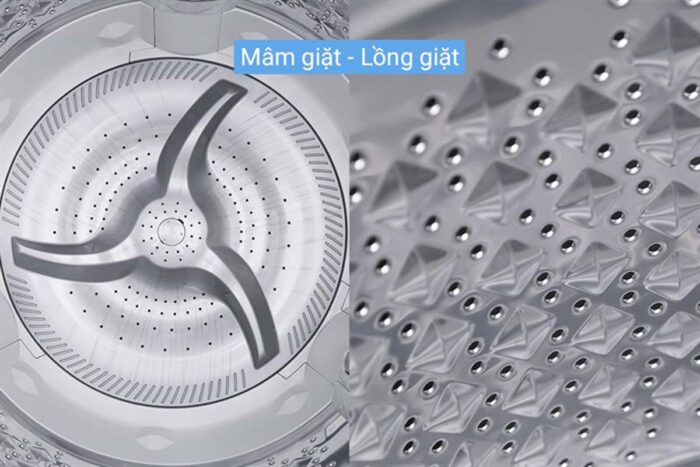 Máy giặt Toshiba AW-DG1600WV (SK) Inverter 15kg - Ảnh 5