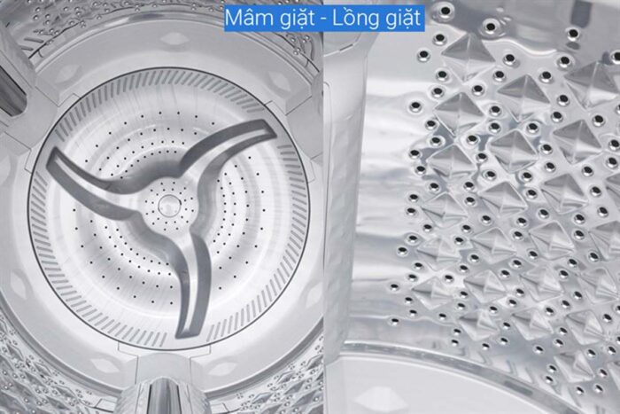 Máy giặt Toshiba AW-DUG1500WV (KK) Inverter 14kg - Ảnh 6