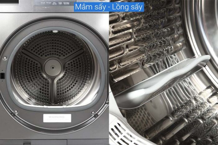 Máy sấy quần áo Aqua AQH-H900G.PS 9 Kg - Ảnh 10