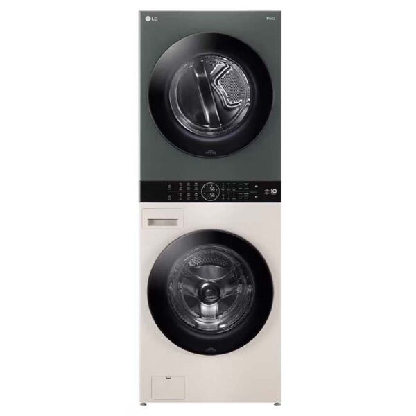 Tháp giặt Sấy LG WashTower WT1410NHEG giặt 14Kg sấy 10Kg inverter