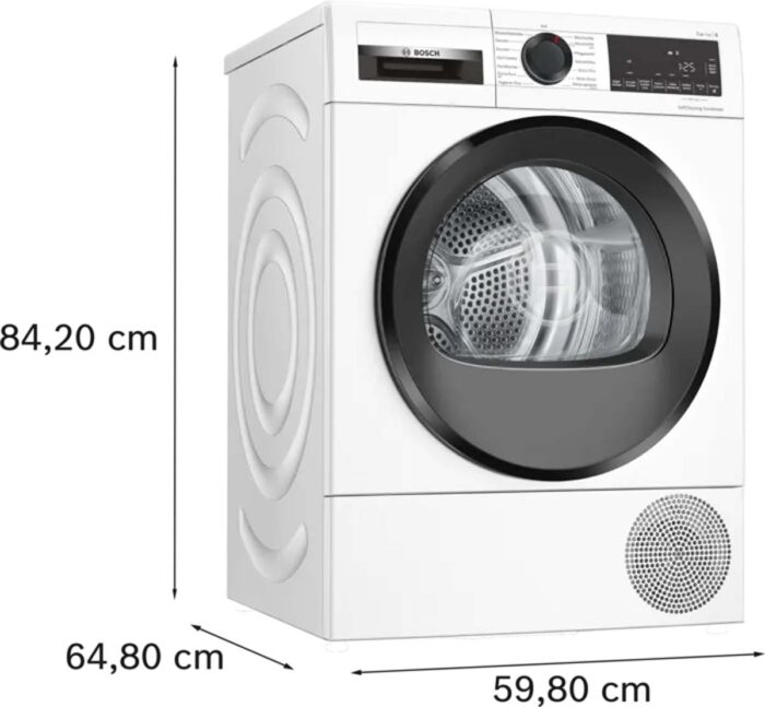 Máy sấy quần áo BOSCH WQG245040 9Kg Serie 6 - Ảnh 3