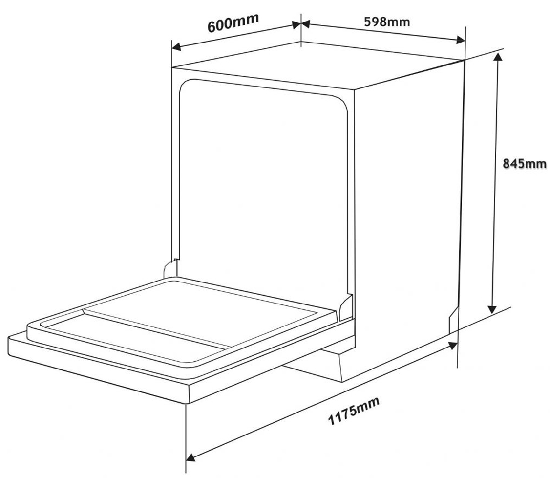 Máy rửa bát Arber ABMRB15-IND
