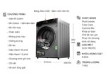 Máy giặt Toshiba TW-BK105M4V(SK) Inverter 9.5kg - Ảnh 2