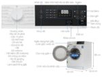 Máy giặt Electrolux EWF1024D3WC 10kg inverter - Ảnh 3