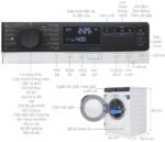 Máy giặt Electrolux EWF1043R7WC UltimateCare 10kg inverter - Ảnh 3