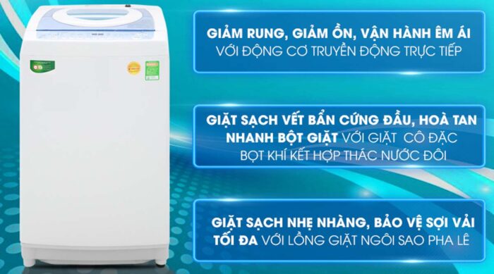 Máy giặt Toshiba AW-DC1005CV Inverter 9kg - Ảnh 2