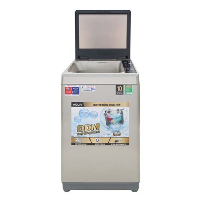Máy giặt Aqua AQW-D90CT 9kg Inverter - Ảnh 3